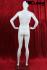 Weibliche Schaufensterfigur wei glnzend Schaufensterpuppe Mannequin