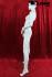 Weibliche Schaufensterfigur wei� matt Schaufensterpuppe Mannequin