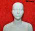 Weibliche Schaufensterfigur, wei�-gl�nzend
