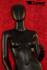Weibliche Schaufensterpuppe faceless schwarz matt