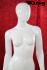 weibliche Schaufensterpuppe, faceless wei glnzend B-Ware