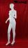 weibliche Schaufensterpuppe, faceless wei glnzend