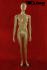 Weibliche Schaufensterpuppe gesichtslos gold Schaufensterfigur Mannequin B Ware