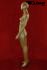 Weibliche Schaufensterpuppe gesichtslos gold Schaufensterfigur Mannequin B Ware