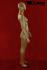 Weibliche Schaufensterpuppe gesichtslos gold Schaufensterfigur Mannequin B Ware