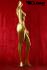 Weibliche Schaufensterpuppe gold headless