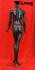 Weibliche Schaufensterpuppe headless schwarz matt