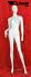 Weibliche Schaufensterpuppe / Mannequin faceless white shining
