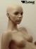 Weibliche Schaufensterpuppe / Mannequin liegend