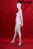 Weibliche Schaufensterpuppe Schaufensterfigur wei� gesichtslos ohne Gesicht Mannequin