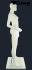 Weibliche Schaufensterpuppe Schaufensterfigur wei matt Mannequin