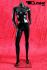 Weibliche Schaufensterpuppe, schwarz, headless