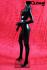 Weibliche Schaufensterpuppe, schwarz, headless