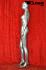 weibliche Schaufensterpuppe, silber