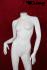 Weibliche Schaufensterpuppe wei glnzend kopflos Schaufensterfigur Mannequin