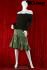 Weibliche Schaufensterpuppe wei glnzend Schaufensterfigur Mannequin