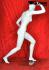 Weibliche Schaufensterpuppe white shining Sport