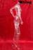 Weibliche transparente Schaufensterpuppe B-Ware