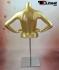 Weiblicher Torso, gold
