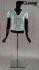 Weiblicher Torso headless black shining