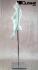 Weiblicher Torso headless white mat mit Armen