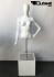 Weiblicher Torso mit Kopf wei matt gesichtslos Figurentorso Puppentorso Oberkrper
