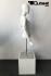 Weiblicher Torso mit Kopf wei matt gesichtslos Figurentorso Puppentorso Oberkrper