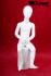 White child window dummy faceless