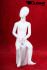 White child window dummy faceless