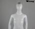 White shining Child mannequin, faceless