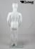 White shining Child mannequin, faceless