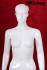 White shining female window dummy