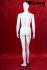 White shining female window dummy