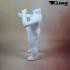 White window dummy, standing
