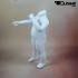 White window dummy, standing