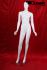 White window mannequin, female