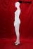 White window mannequin, female
