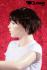 Wig brown short hair