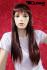 Wig red long hair