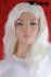 Wonderful, white wig for women