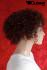 Wonderful wig with curls in redbrown