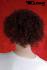 Wonderful wig with curls in redbrown
