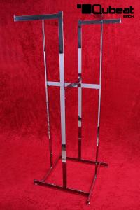 4 Stangen - Kleiderst�nder verchromt