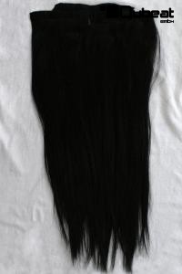 8 set humanhair extensions 51 cm long