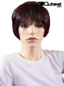 Artificial hair wig darkbrown