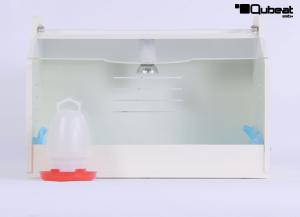 Aufzuchtbox AB 50, Brutbox, Kkenaufzuchtbox, PVC beschichtet, fr Geflgel, Reptilien und Kleintiere