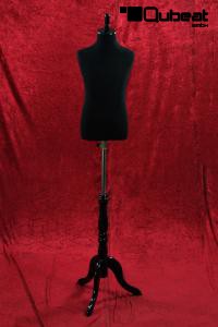 Beautiful, height-adjustable child tailor's dummy in black