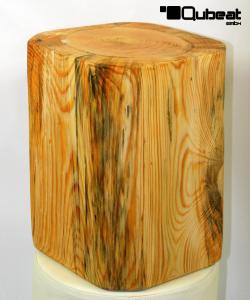 Beistelltisch Nachttisch Ablage Hocker Massivholz Echtholz Hhe 60 cm Made in Germany Unikat
