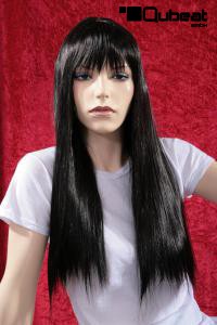 Black long hair wig