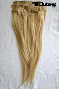 blond humanhair extensions 46cm